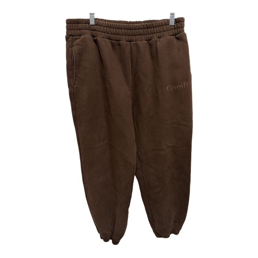 Comfrt Walnut Brown Unisex Sweatpants Joggers Size XL Viral TikTok Mens Womens